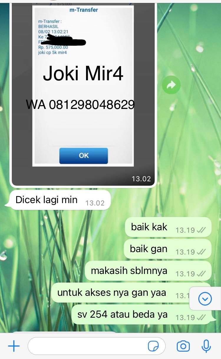 AKUN MIRM GLOBAL Berkualitas