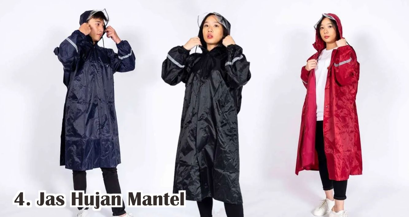  Ini Dia 6 Model Jas Hujan Yang Wajib Kamu Tahu !