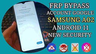 FRP BYPASS HP SAMSUNG A02 ANDROID 11 TERBARU TESTED WORK 100%