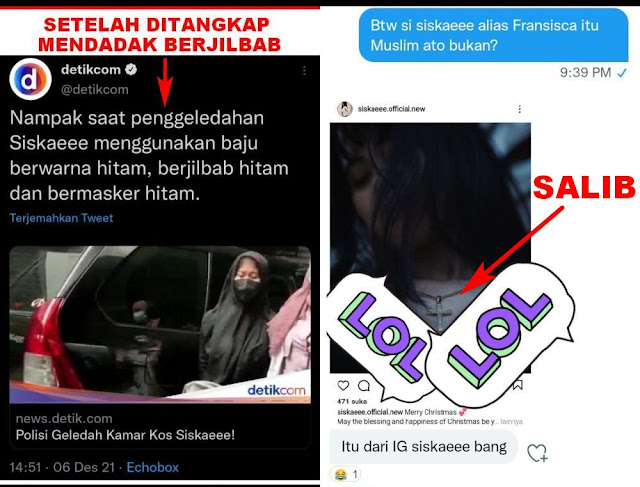 Trending Siskaeee Bukan Muslim, Netizen Komentari Penampilannya dengan Jilbab