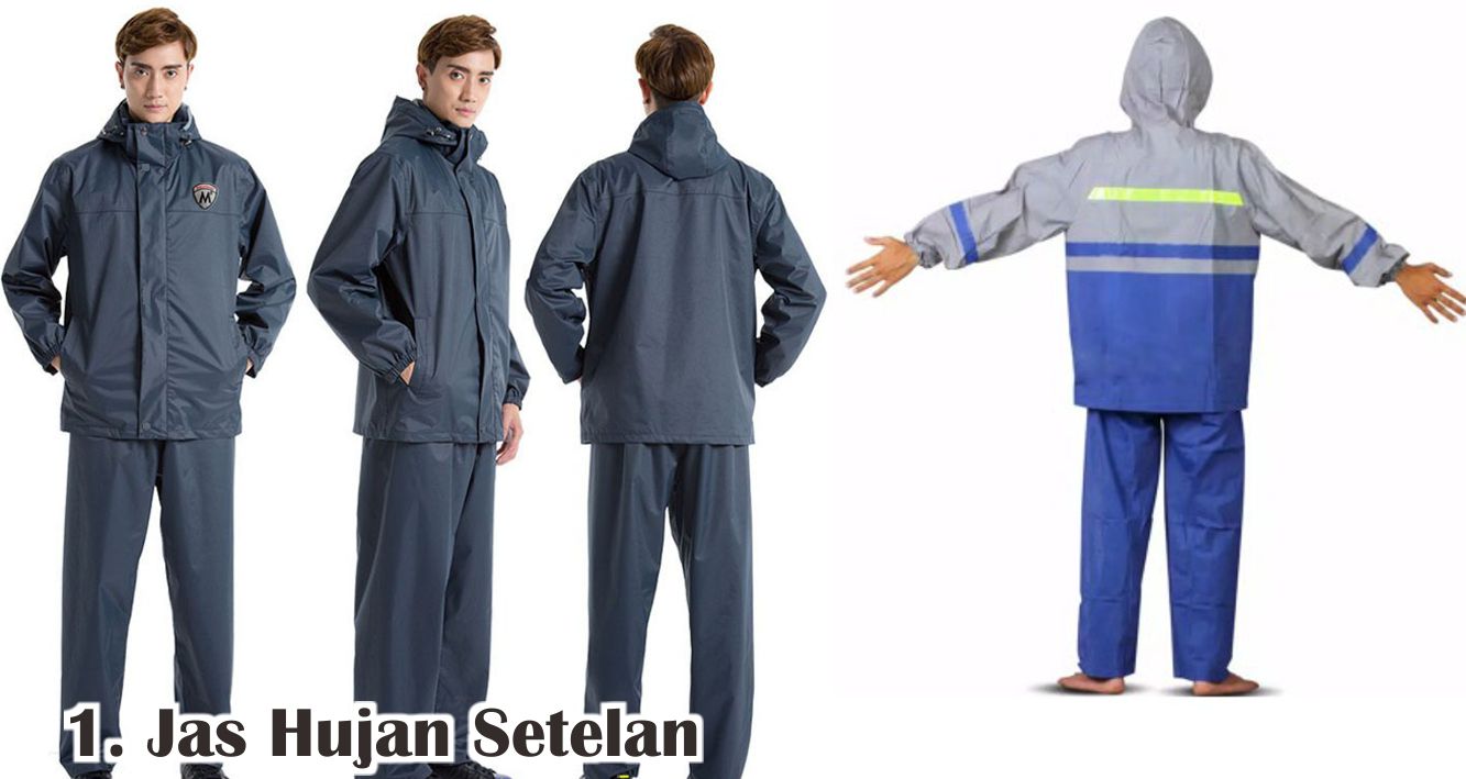  Ini Dia 6 Model Jas Hujan Yang Wajib Kamu Tahu !