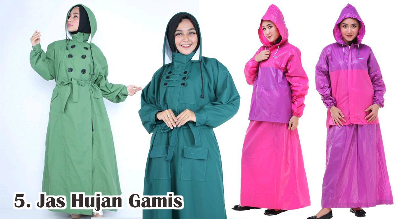  Ini Dia 6 Model Jas Hujan Yang Wajib Kamu Tahu !