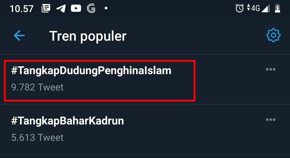 ‘Tangkap Dudung Penghina Islam’ Trendng, Netizen: Perusak TNI, Jebloskan ke Penjara! 