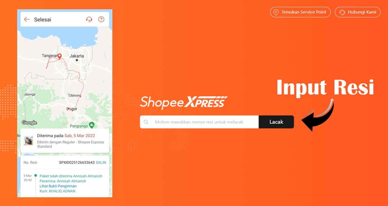 Begini Cara Cek Resi Hingga Arti Status Pengiriman Shopee Xpress !