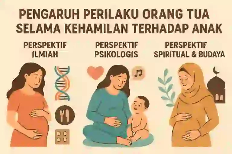 Apakah Perilaku Orang Tua selama kehamilan berpengaruh terhadap anak