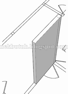Membuat Dinding di Sketchup