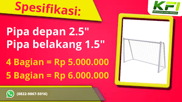 INILAH Biaya Pembuatan Lapangan Futsal Sederhana SANGAT TERJANGKAU!!!