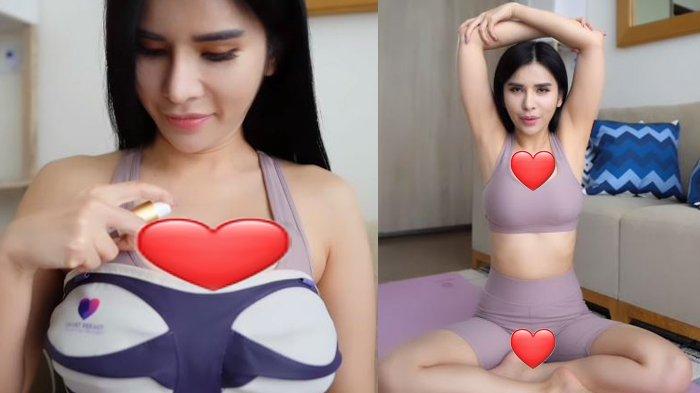 Maria Vania Coba Smart Breast, Pemijat Buah Dada Supaya Jadi Lebih Kencang