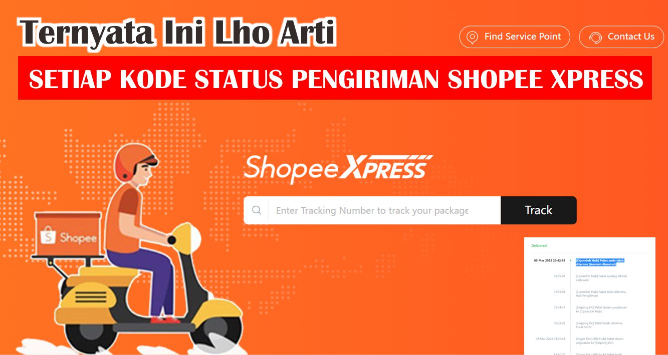 Begini Cara Cek Resi Hingga Arti Status Pengiriman Shopee Xpress !