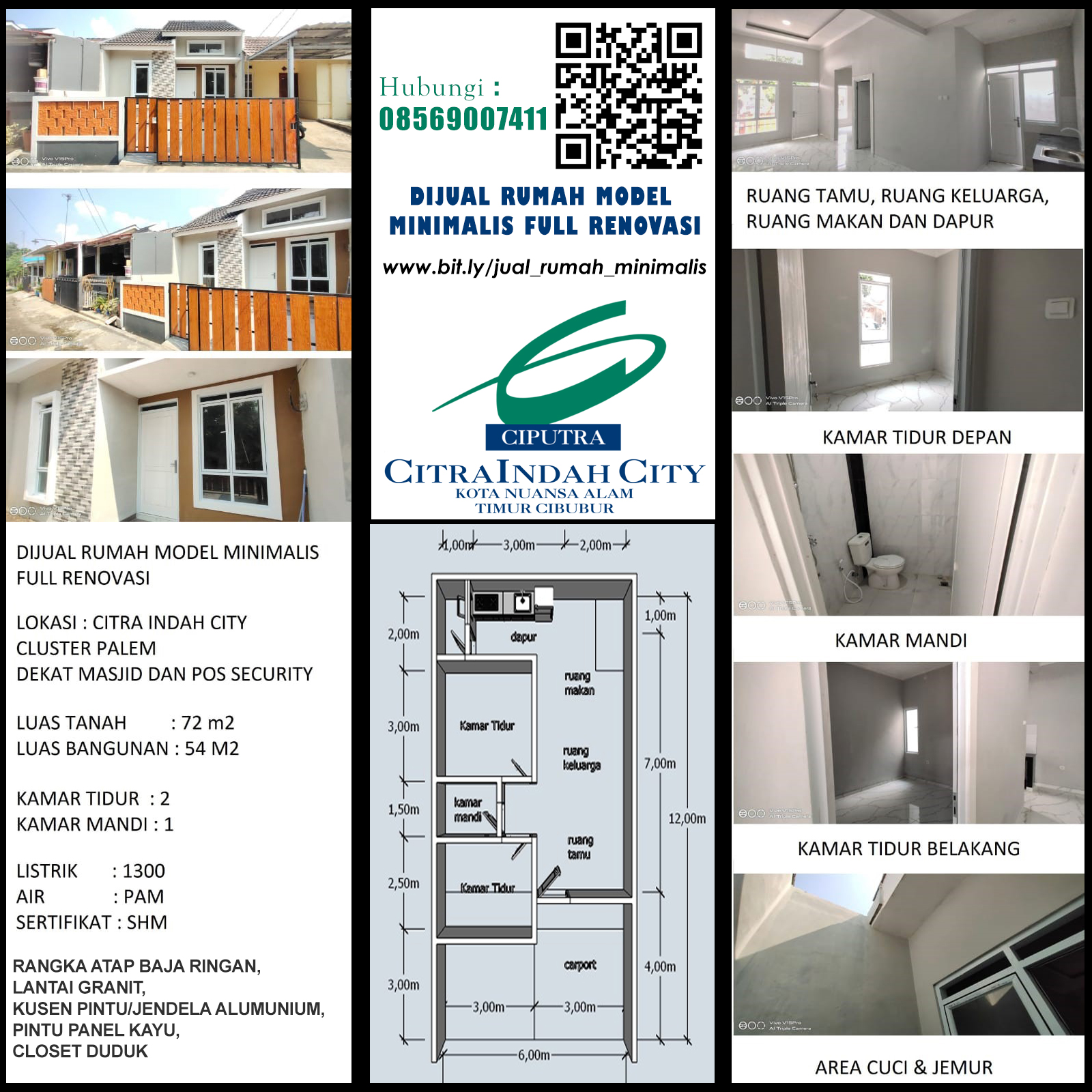 Rumah Model Minimalis Full Renovasi