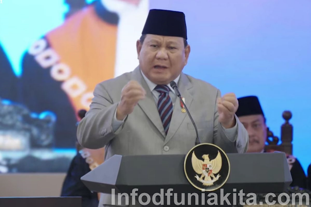 Presiden Prabowo Apresiasi Hakim MA di Sidang Istimewa Laporan Tahunan