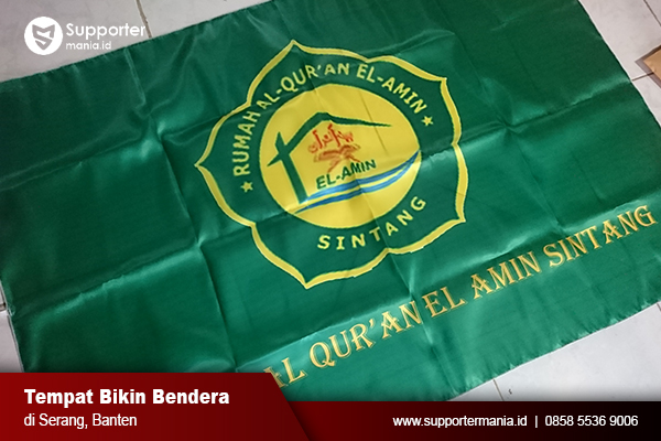 Tempat Cetak / Sablon Bendera Murah di Serang, Banten