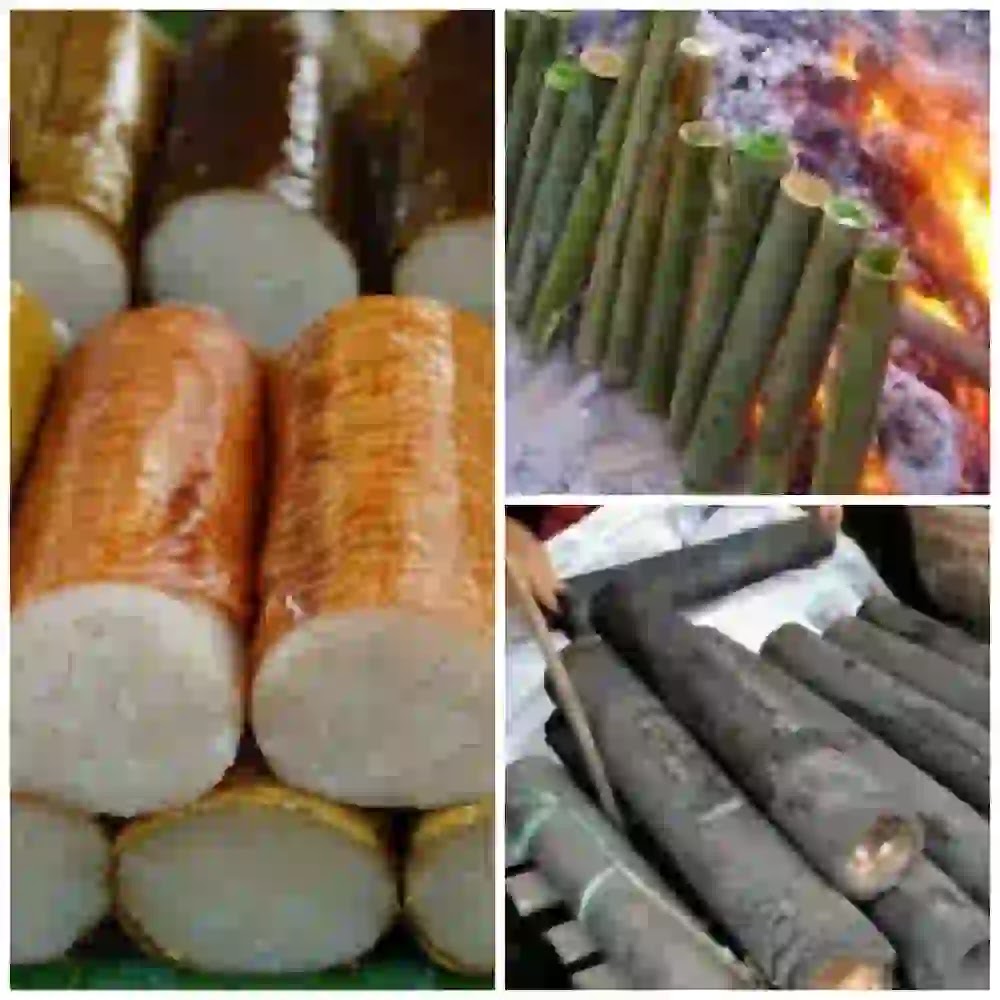 Leumeung - Kuliner Khas Banten Yang Di Masak Dengan Bambu