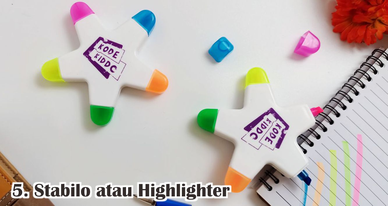  Rekomendasi Alat Tulis Penting Yang Bikin Semangat Belajar !
