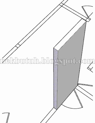 Membuat Dinding di Sketchup
