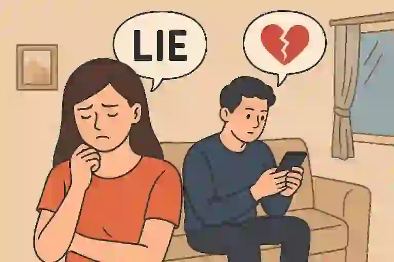 Pasangan Kita Penuh Dengan Kebohongan, Capek Kan ❓ Tenang Baca Ini Dulu