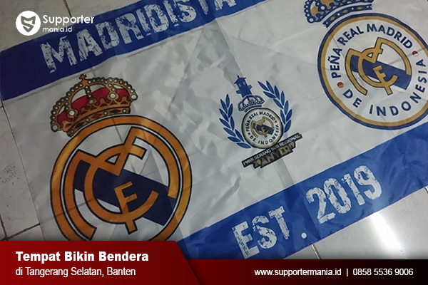 Tempat Cetak / Sablon Bendera Murah di Tangerang Selatan