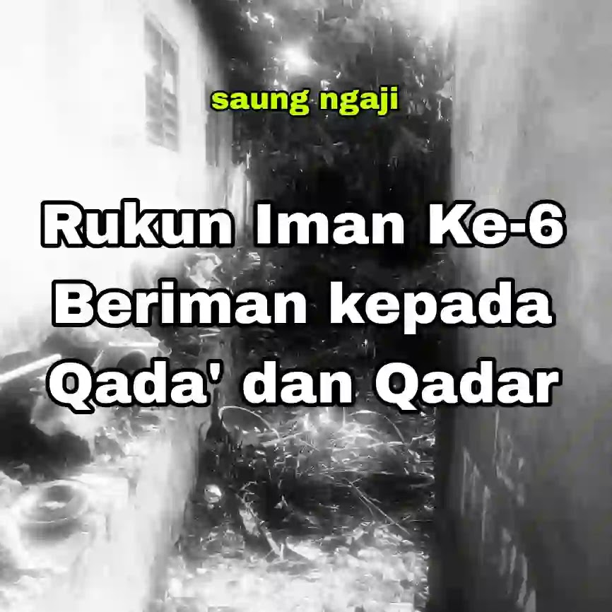 beriman-kepada-qada-dan-qadar-rukun-iman-ke-6