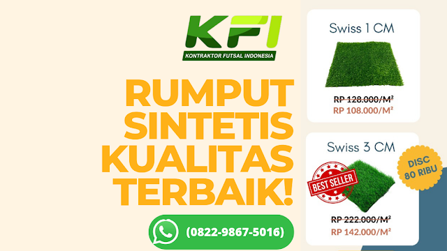 INILAH Biaya Pembuatan Lapangan Futsal Sederhana SANGAT TERJANGKAU!!!