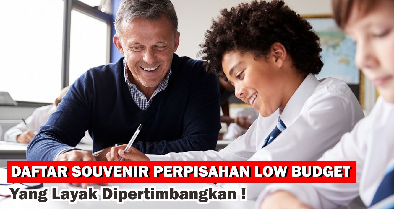  Rekomendasi Souvenir Perpisahan Kece Low Budget !