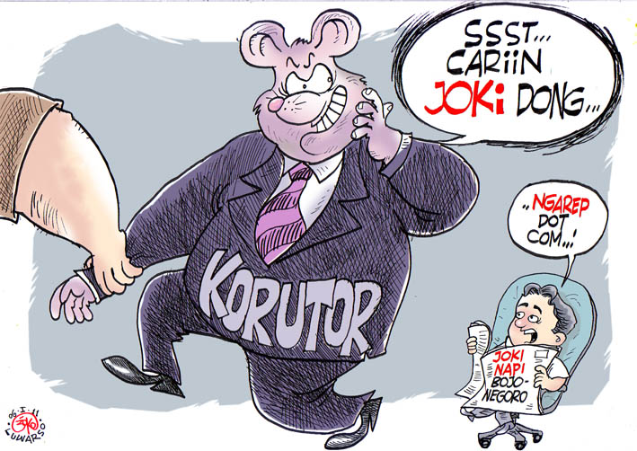 Korupsi Dalam Karikatur