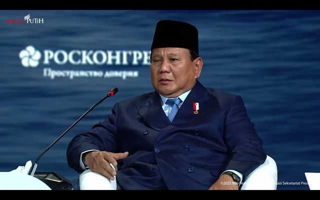  Prabowo Sebut Ekonomi RI Tumbuh, tapi Kekayaan Dikuasai di Bawah 1% Penduduk