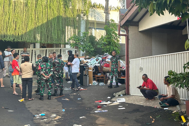Dari Mana Massa yang Jarah Rumah Sri Mulyani?