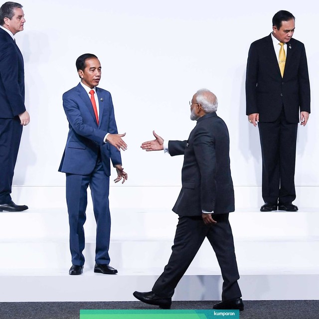 Trump hingga Erdogan Ucapkan Selamat kepada Jokowi di Sela KTT G20 