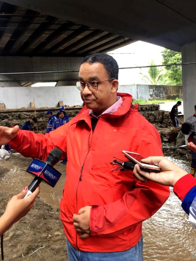 Anies soal Banjir Jakarta: Kami Tanggung Jawab, Tak Salahkan Siapa Pun