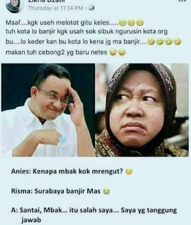 Babak Baru Kasus Penghinaan Wali Kota Risma