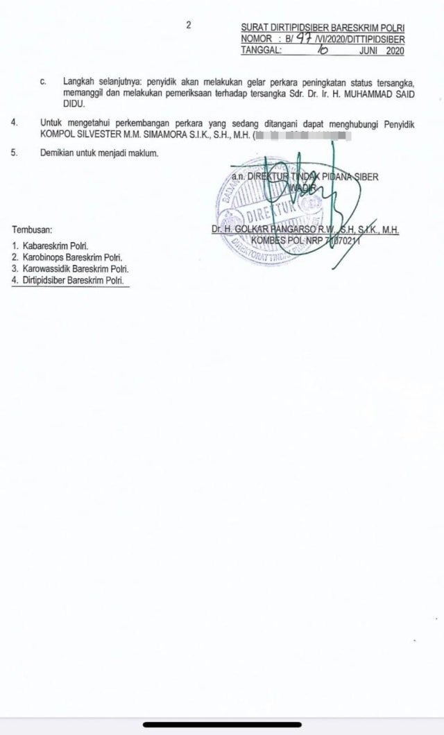 Said Didu Ditetapkan Sebagai Tersangka Ujaran Kebencian Terkait Luhut