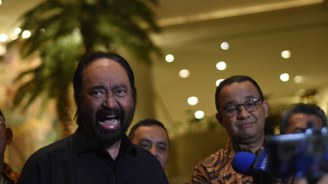 Surya Paloh Bicara Nasib Anies: Susah Beliau Maju Pilkada Jakarta
