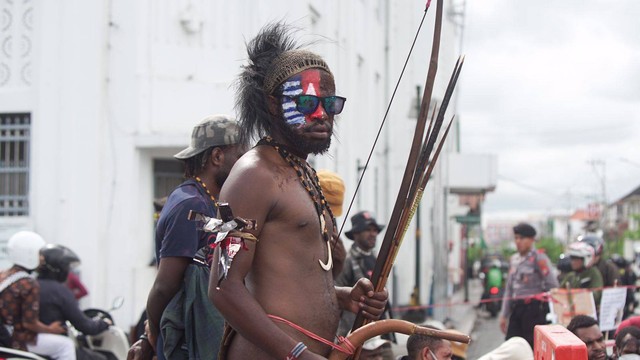 Mahasiswa Papua Demo di Jogja, Tuntut Referendum Papua Barat: NKRI atau Merdeka