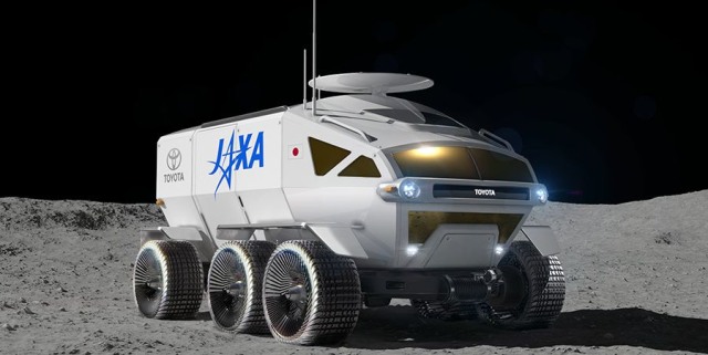  Gokil! Toyota Bikin Mobil SUV Untuk Astronot di Bulan