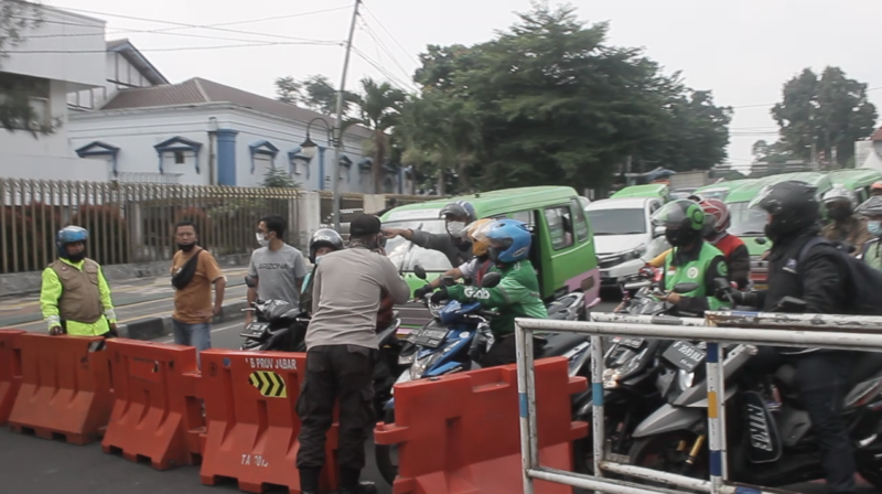  Pemkot Bogor Nyerah! Diamuk Ojol dan Sopir Angkot, Sekat Dibuka