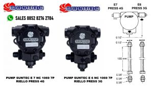 PUMP SUNTEC E 7 NC 1069 7P RIELLO PRESS 4G