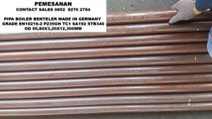 PIPA BOILER BENTELER OD 48.30X3.20X12.300MM EN10216&ndash;2P235GH TC1