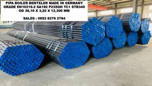PIPA SEAMLESS BENTELER OD 38.10X3.20X12.300MM P235GH&nbsp;TC1