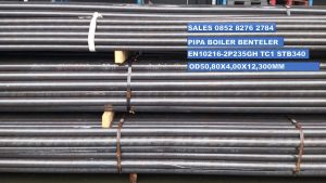 PIPA BOILER BENTELER OD 50.80X4.00X12.300MM EN10216–2P235GH TC1
