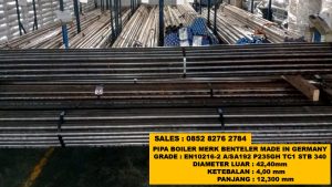 PIPA BENTELER EN10216&ndash;2 P235GH TC1SA192 OD 42.40X4.00MM