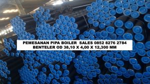 PIPA SEAMLESS BENTELER OD38.10X3.60X12.300MM P235GH TC1