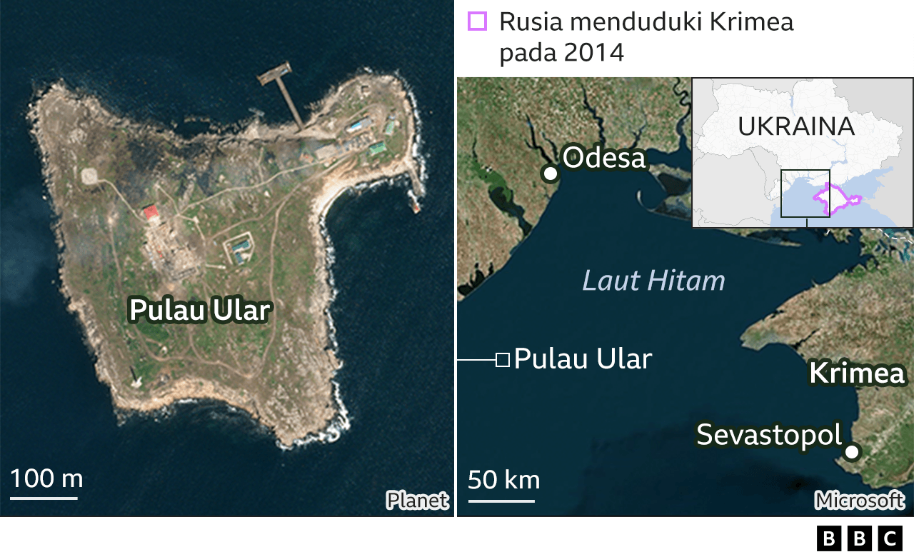 Mengapa Rusia Ngotot Rebut Pulau Ular dan Ukraina Gigih Pertahankan?