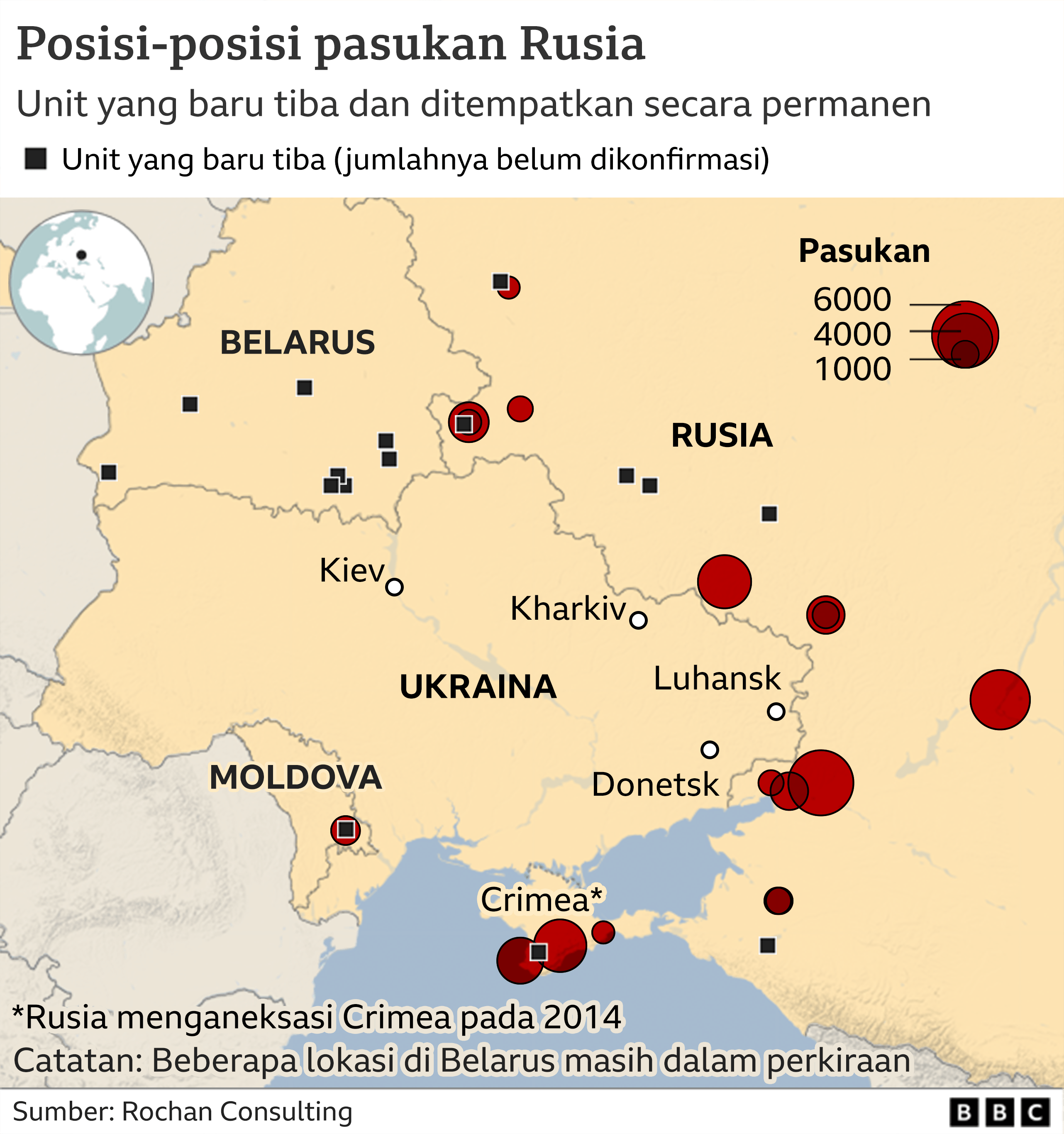 Dituduh Akan Invasi Ukraina, Seberapa Besar Putin Kerahkan Militer Rusia?