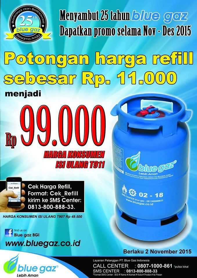 Terjual Blue Gaz Refil Kaskus