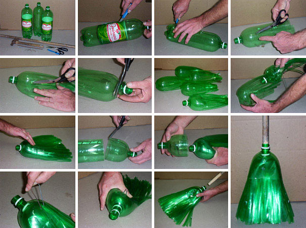 Kerajinan Botol Plastik Bekas 