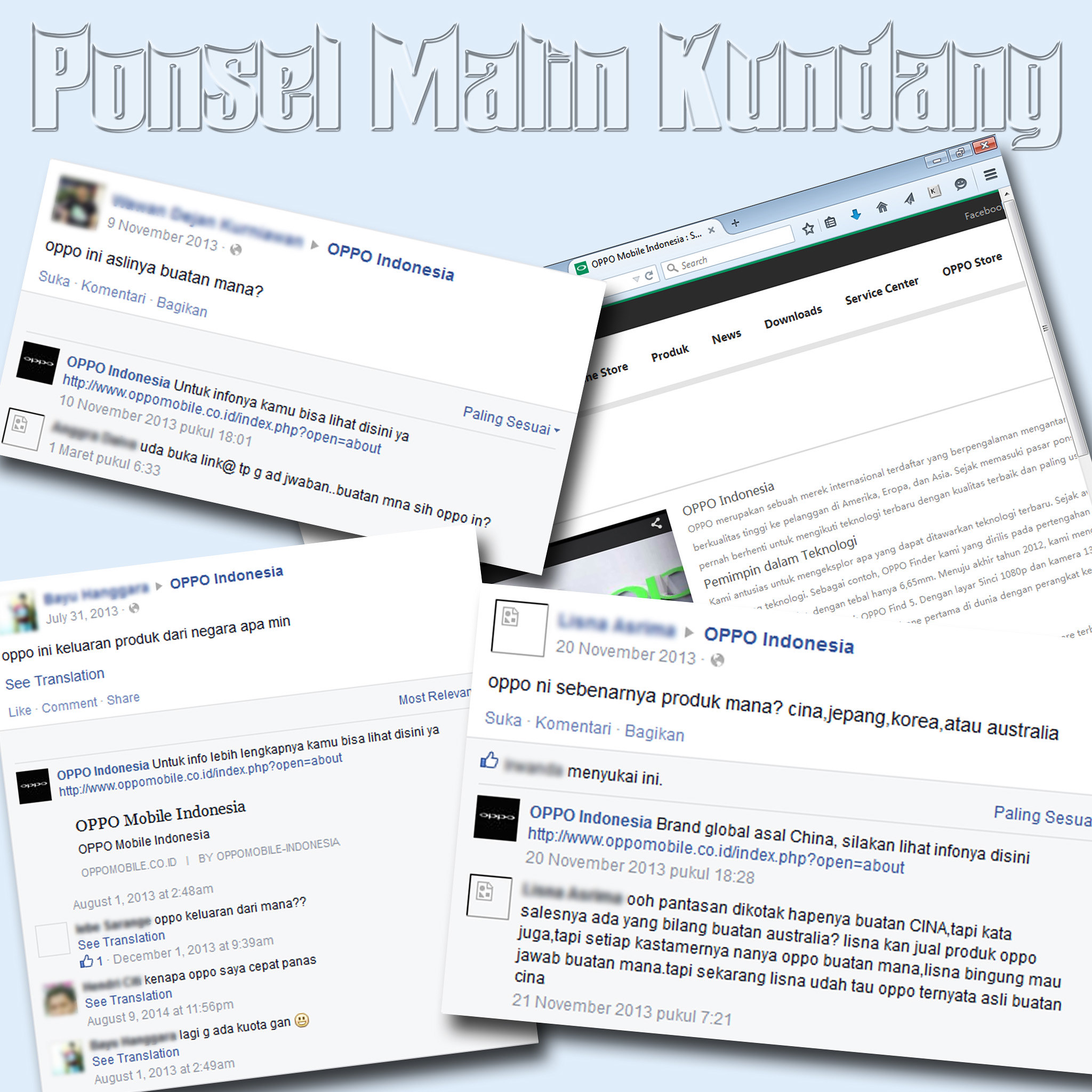 PONSEL MALIN KUNDANG