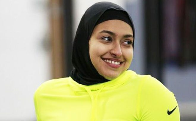 Amna Al Haddad, Sosok Wanita Berhijab yang Menginspirasi Nike