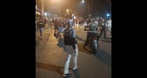 Sok Jagoan, Geng Motor Berbuat Onar, Dihajar Warga, Biar Kapok!