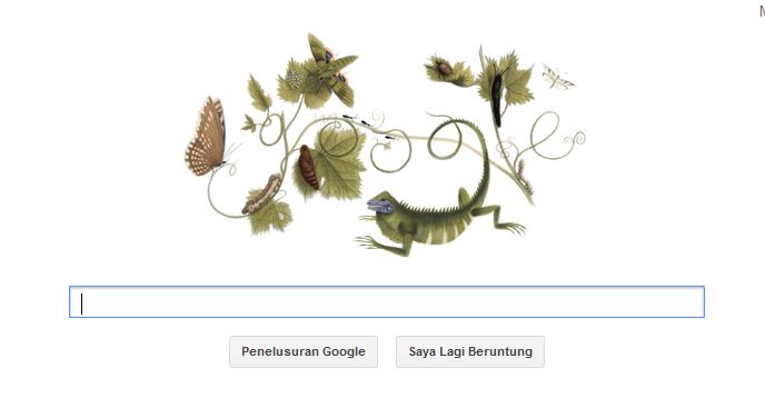 Google 2 April: 366 tahun Maria Sibylle Merian