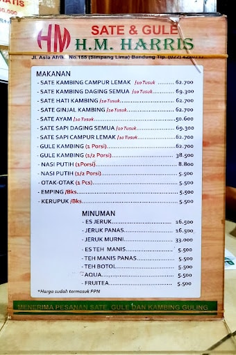 Di Bandung Ada Sate yang enak dan terkenal, Simak Ya